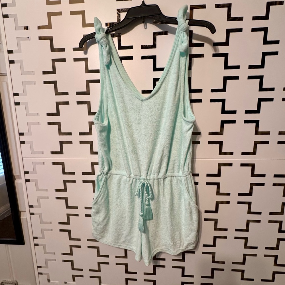 Bathing Suit Romper Cover Up
